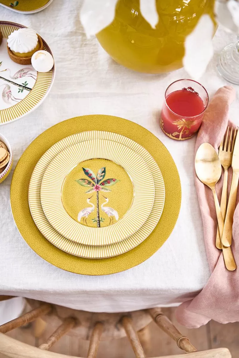 Pip Studio Assiette A Dessert La Majorelle En Coloris Jaune 17 Cm Store