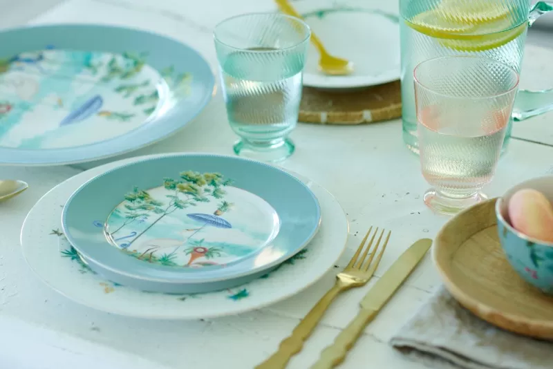 Pip Studio Assiette A Petit Déjeuner Jolie En Coloris Bleu 21 Cm Best