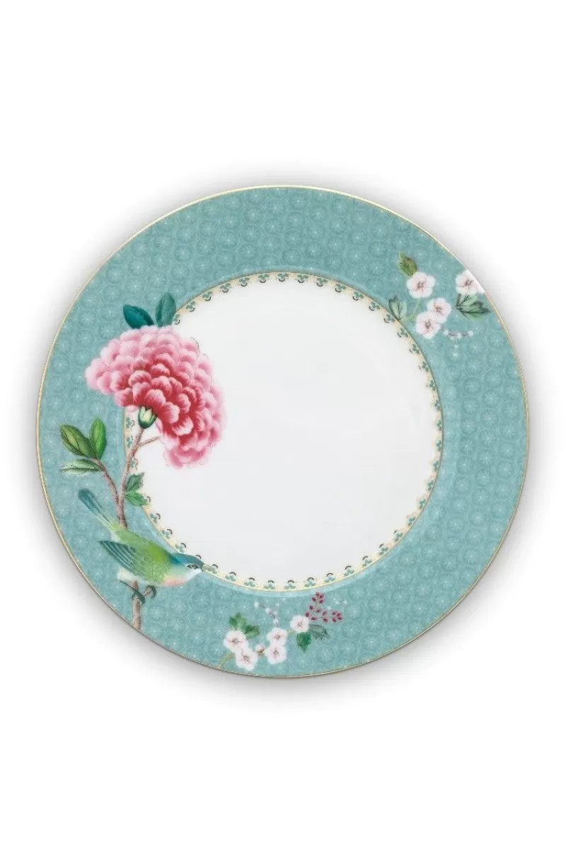 Pip Studio Assiette A Petit-Déjeuner Blushing Birds En Coloris 21 Cm Bleu Flash Sale