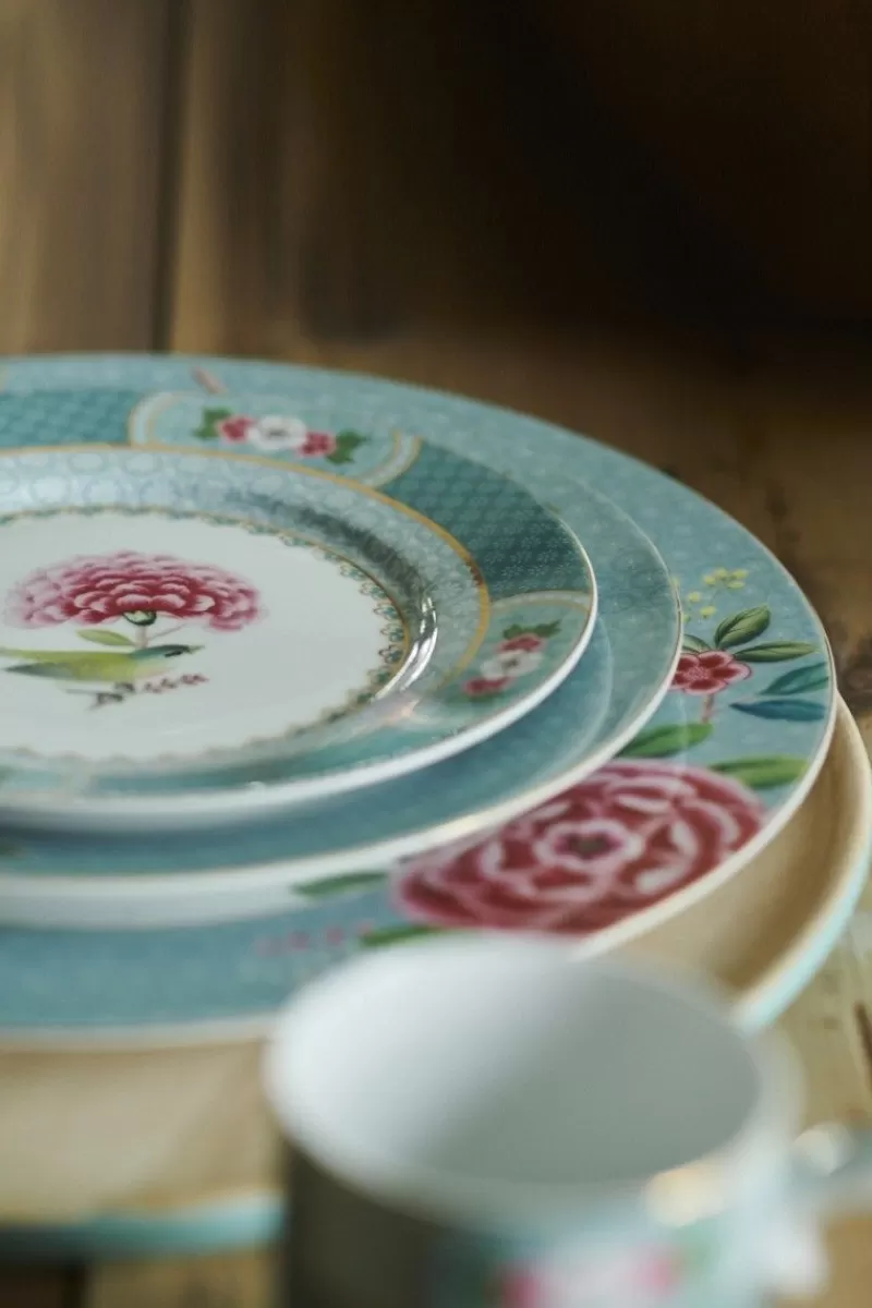 Pip Studio Assiette A Petit-Déjeuner Blushing Birds En Coloris 21 Cm Bleu Flash Sale