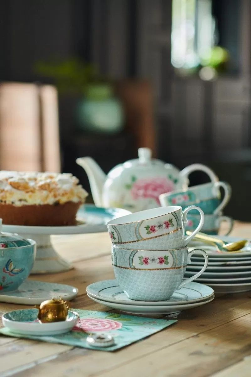 Pip Studio Assiette A Petits Fours Blushing Birds En Coloris 12 Cm Blanc Outlet