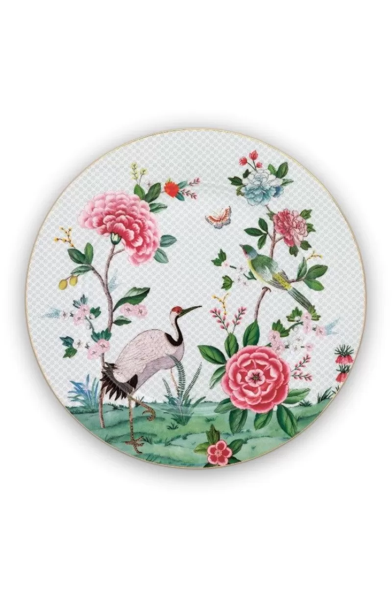 Pip Studio Assiette Blushing Birds En Coloris 32 Cm Blanc Fashion
