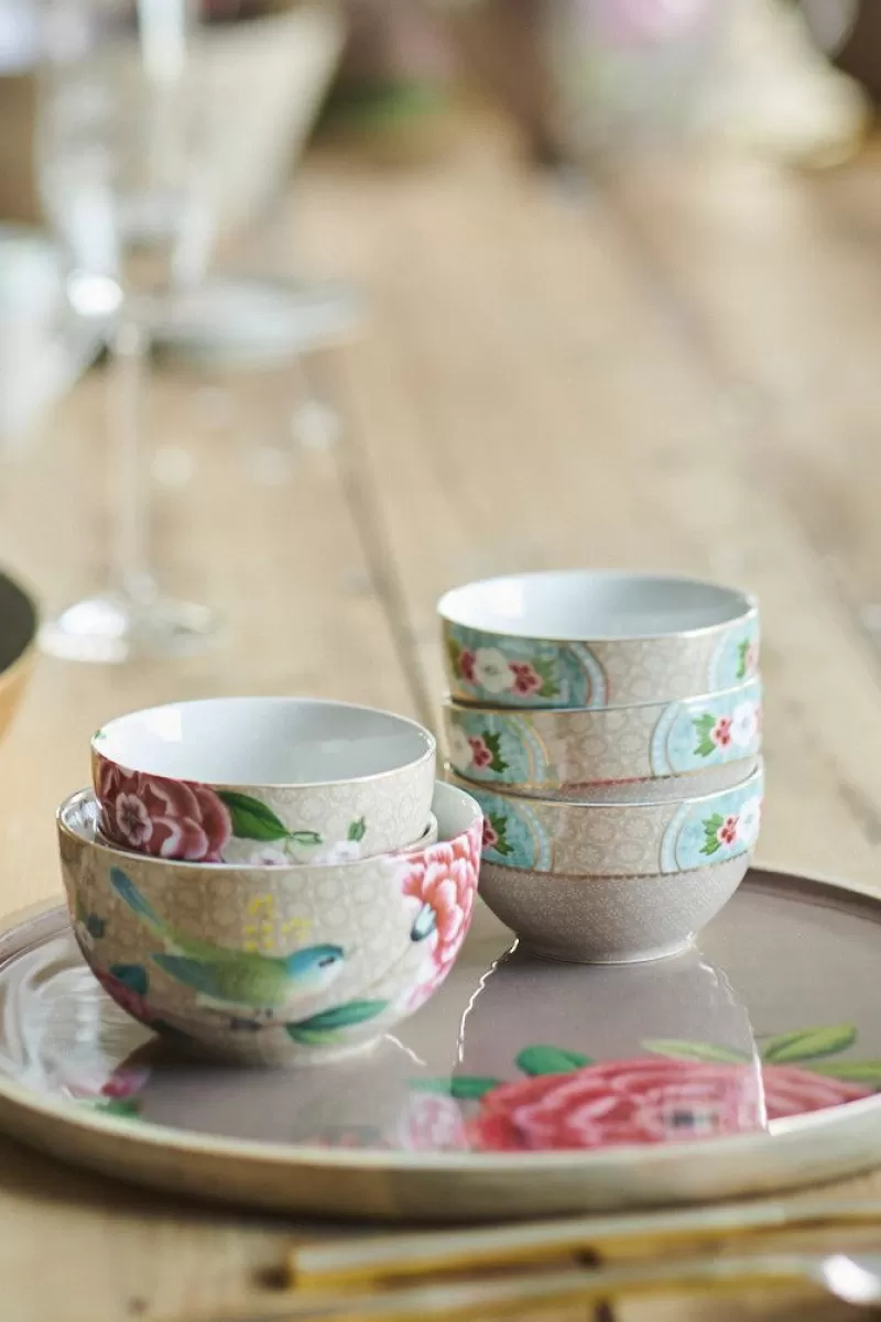 Pip Studio Assiette Blushing Birds En Coloris 32Cm Kaki Discount