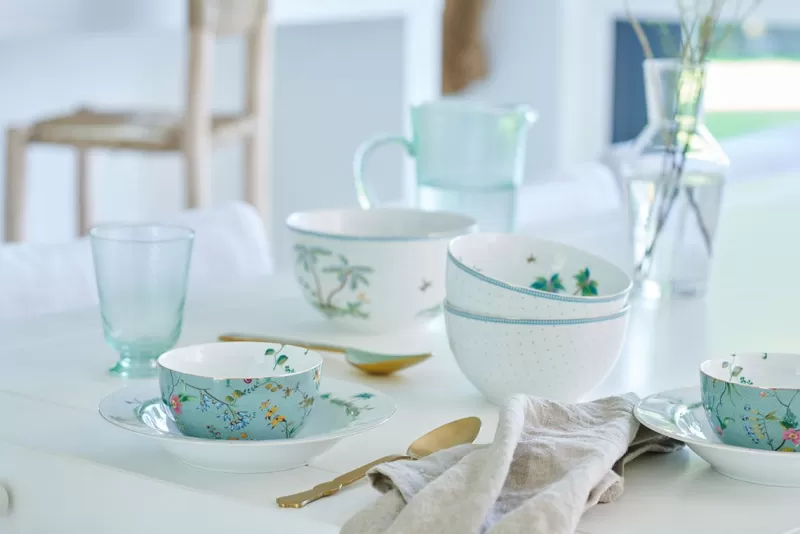Pip Studio Assiette Creuse A Pois Jolie En Coloris Dore 21,5 Cm Blanc Fashion