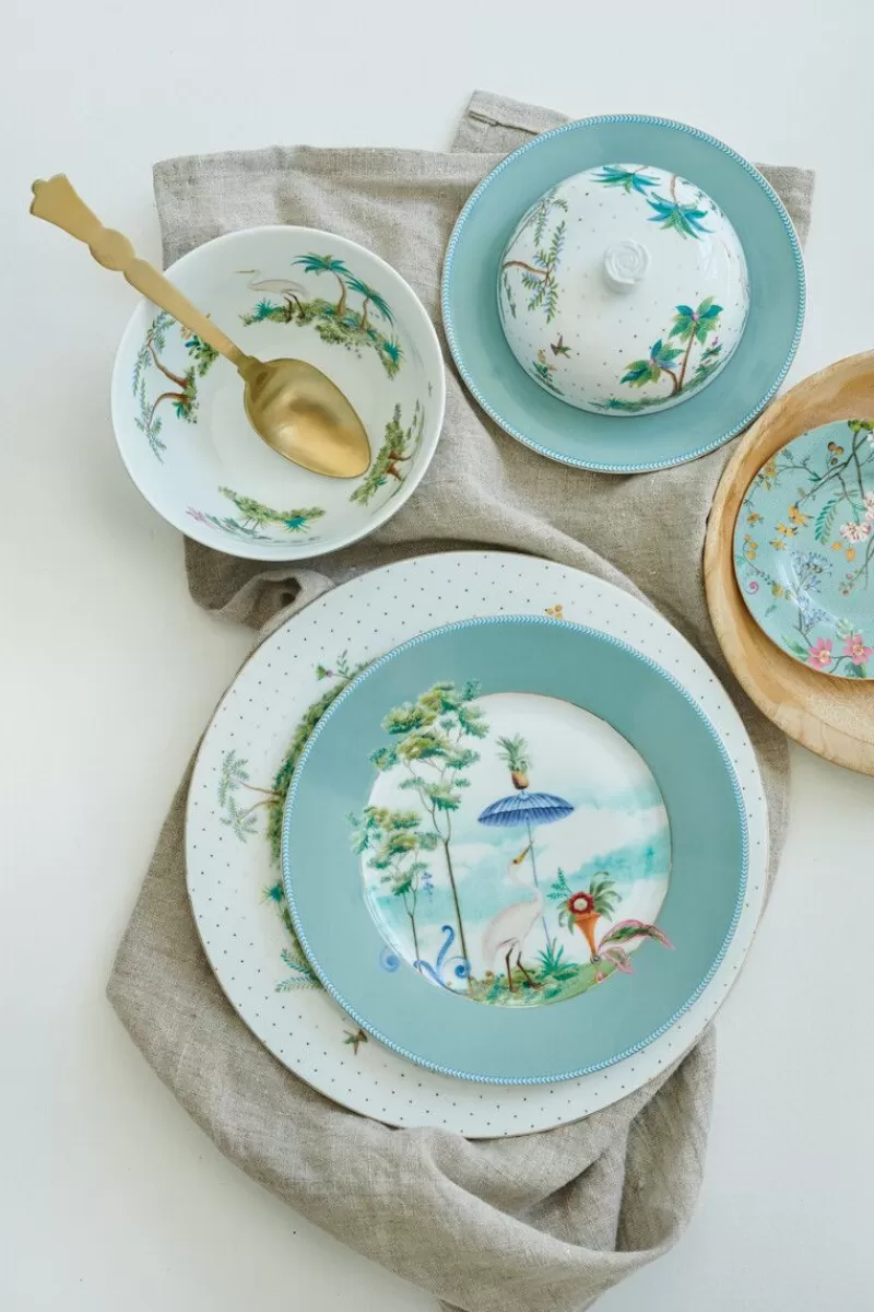Pip Studio Assiette Creuse A Pois Jolie En Coloris Dore 21,5 Cm Blanc Fashion