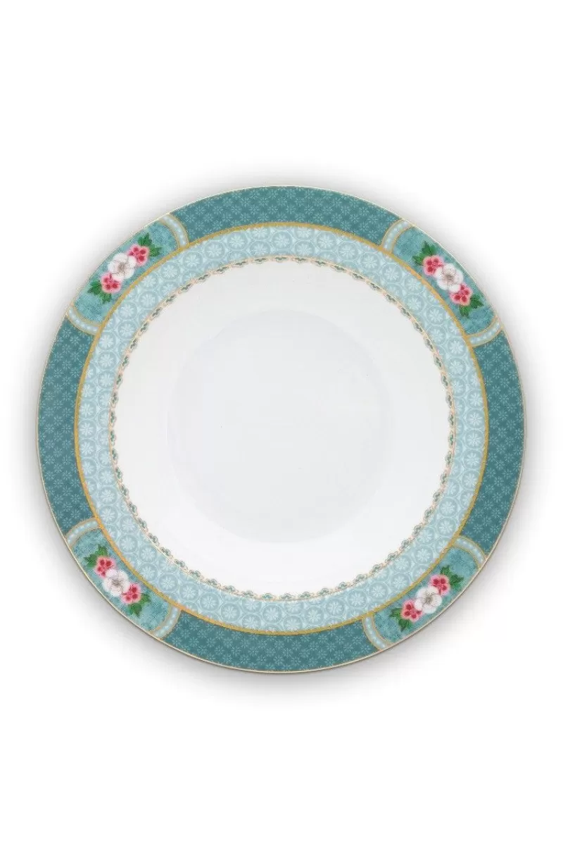 Pip Studio Assiette Creuse Blushing Birds En Coloris 21.5 Cm Bleu Online