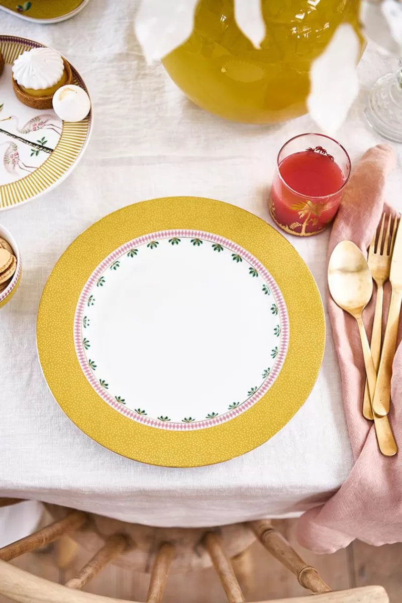 Pip Studio Assiette Plate La Majorelle En Coloris Jaune 26,5 Cm Clearance