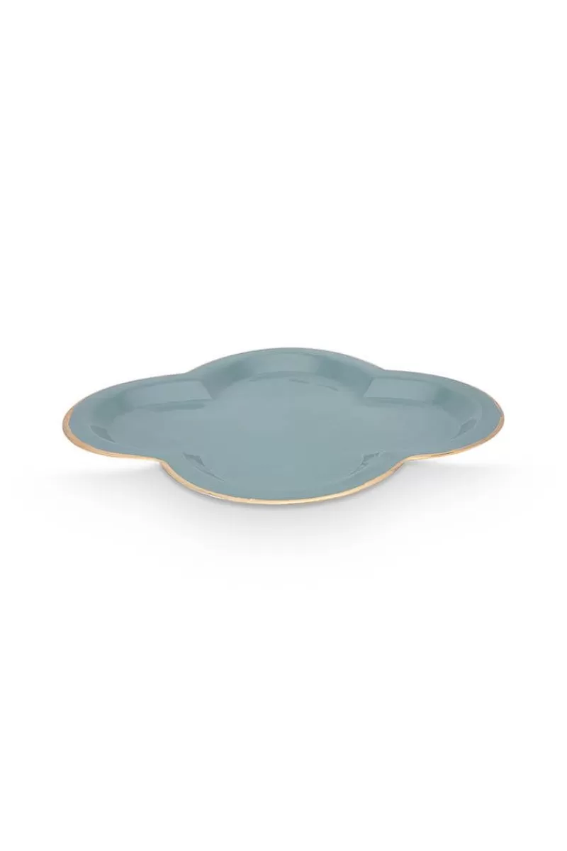 Pip Studio Beau Petit Plateau En Coloris Bleu Hot