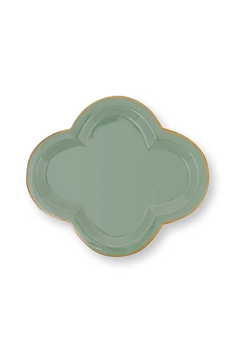 Pip Studio Beau Plateau De Petite Taille En Coloris Vert Discount