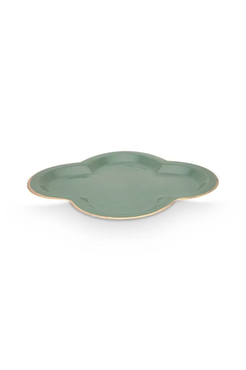 Pip Studio Beau Plateau De Petite Taille En Coloris Vert Discount