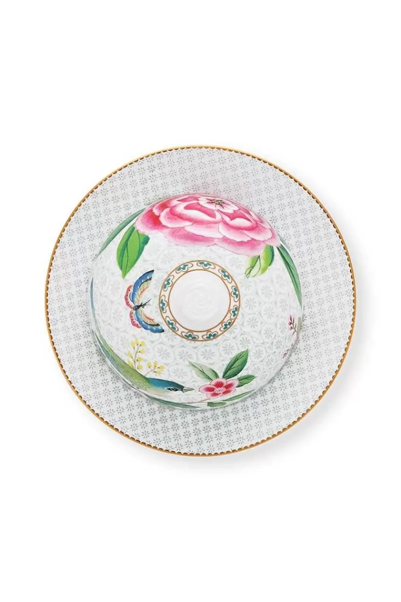 Pip Studio Beurrier Rond Blushing Birds En Coloris Blanc Outlet