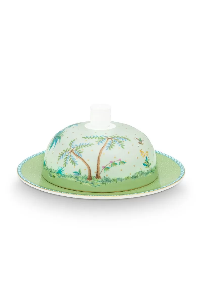 Pip Studio Beurrier Rond Jolie En Coloris Vert Outlet