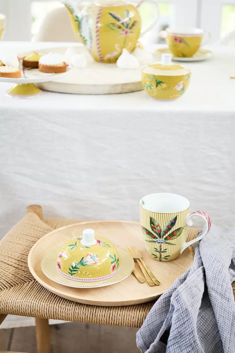 Pip Studio Beurrier Rond La Majorelle En Coloris Jaune Shop