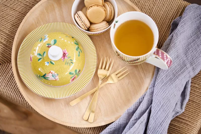 Pip Studio Beurrier Rond La Majorelle En Coloris Jaune Shop