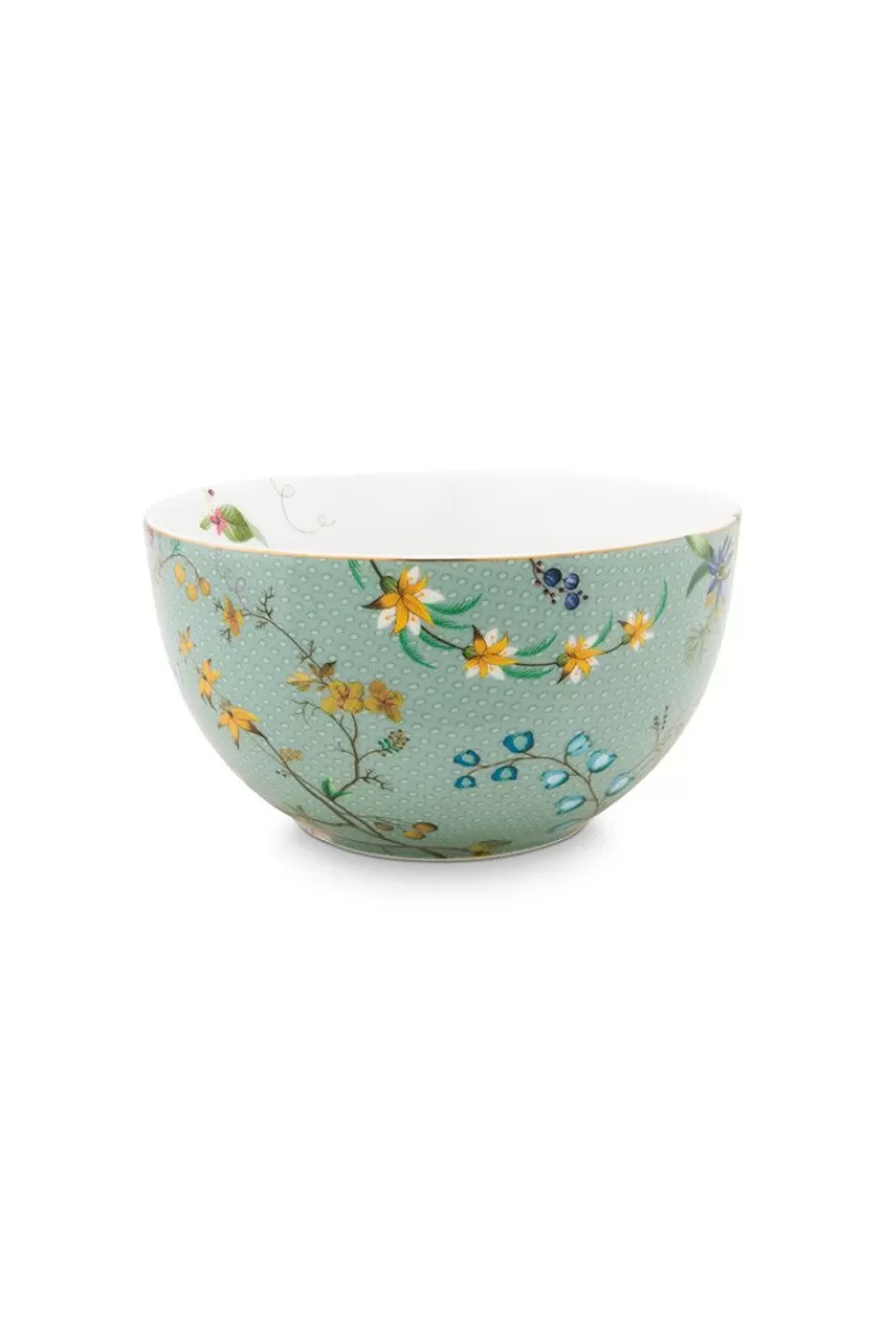 Pip Studio Bol A Fleurs Jolie Flowers En Coloris Bleu 12 Cm Clearance