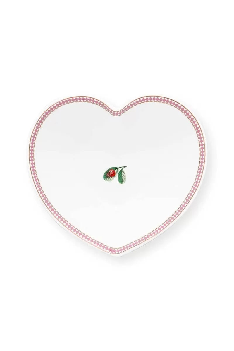 Pip Studio Bol Petit La Majorelle Forme De Coeur En Coloris Jaune Shop