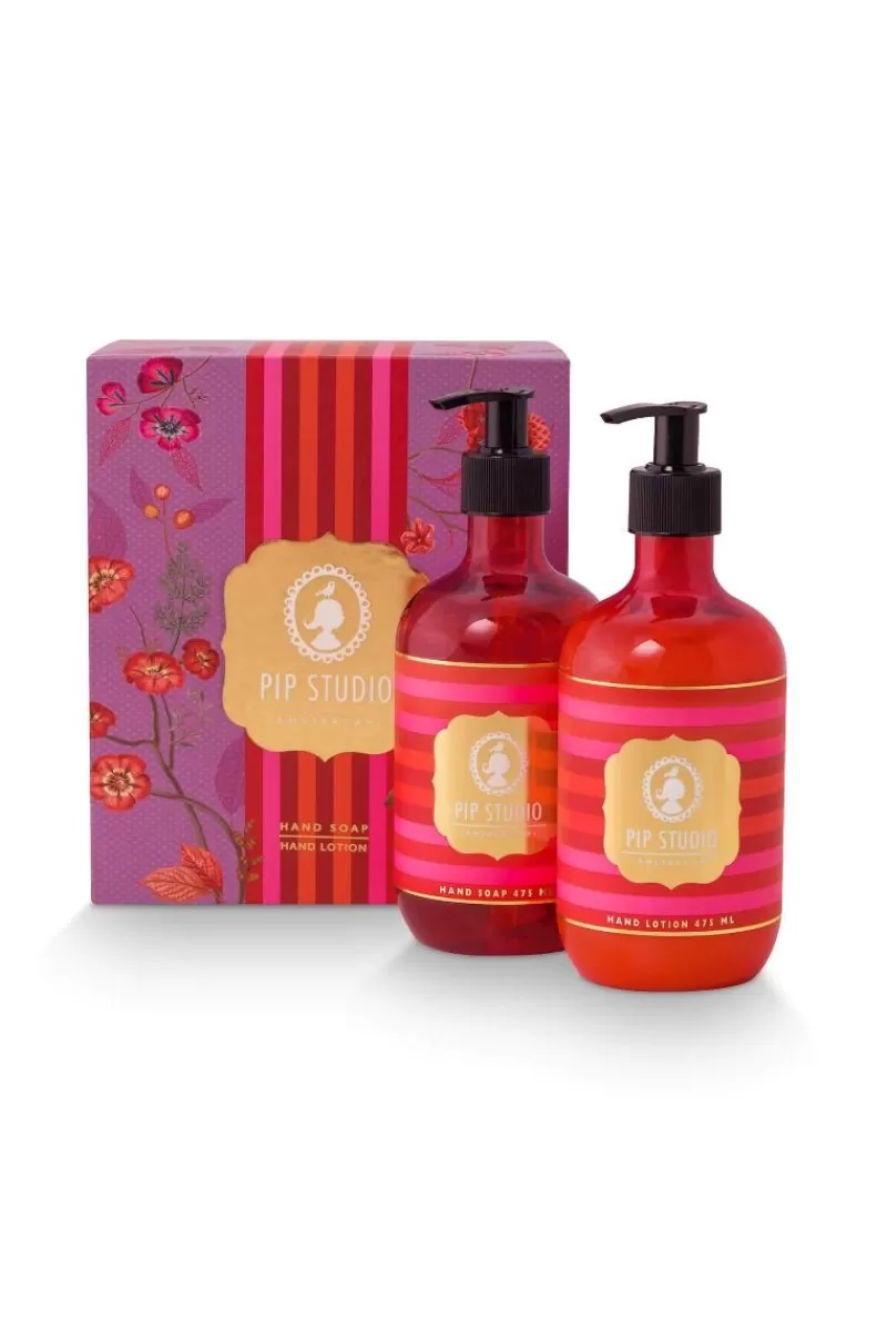 Pip Studio Coffret Cadeau Savon Pour Les Mains & Lotion De Soin Pour Les Mains Feuilles De Thé Au Jasmin 475Ml Shop
