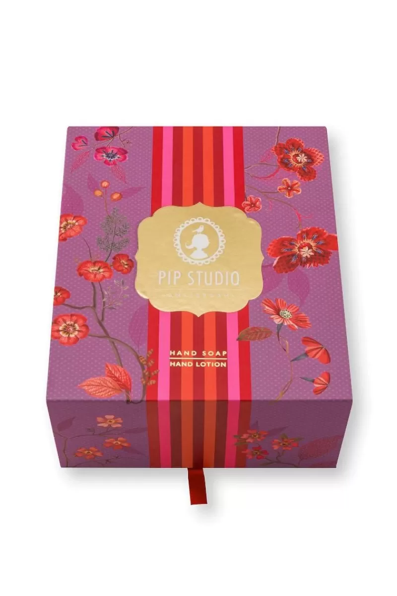 Pip Studio Coffret Cadeau Savon Pour Les Mains & Lotion De Soin Pour Les Mains Feuilles De Thé Au Jasmin 475Ml Shop