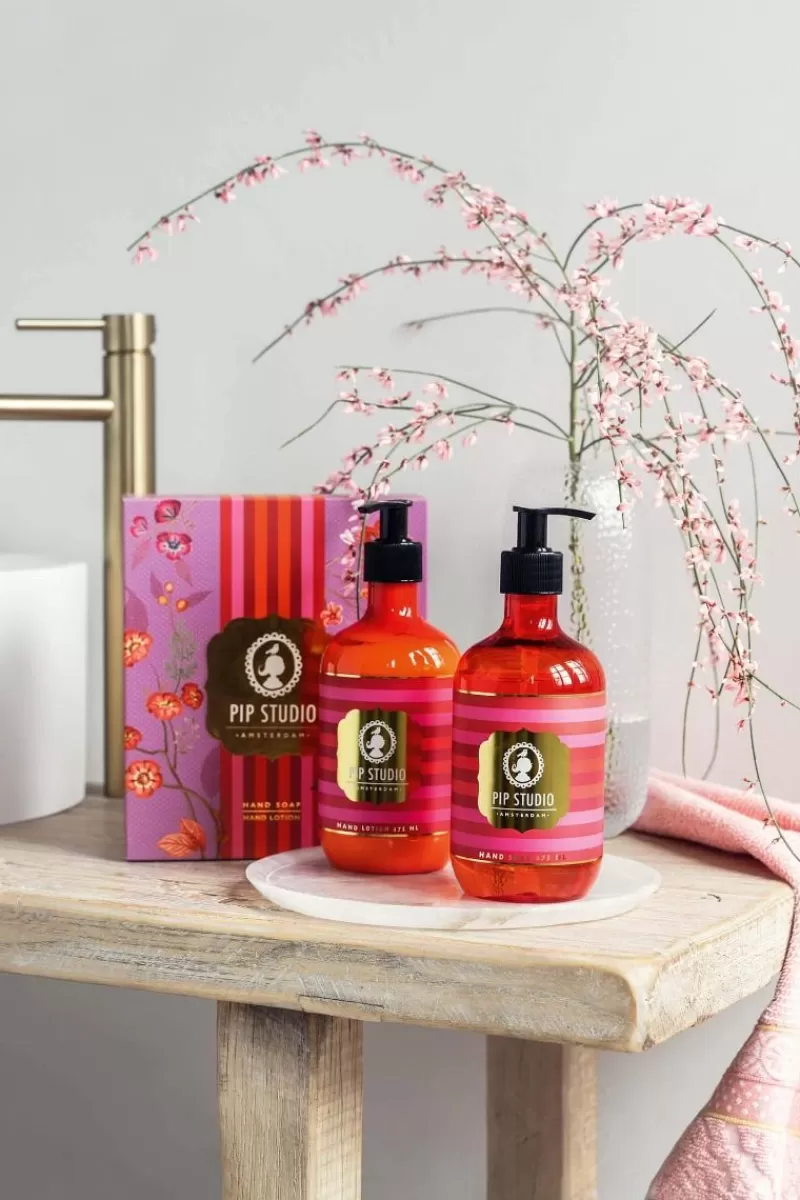 Pip Studio Coffret Cadeau Savon Pour Les Mains & Lotion De Soin Pour Les Mains Feuilles De Thé Au Jasmin 475Ml Shop