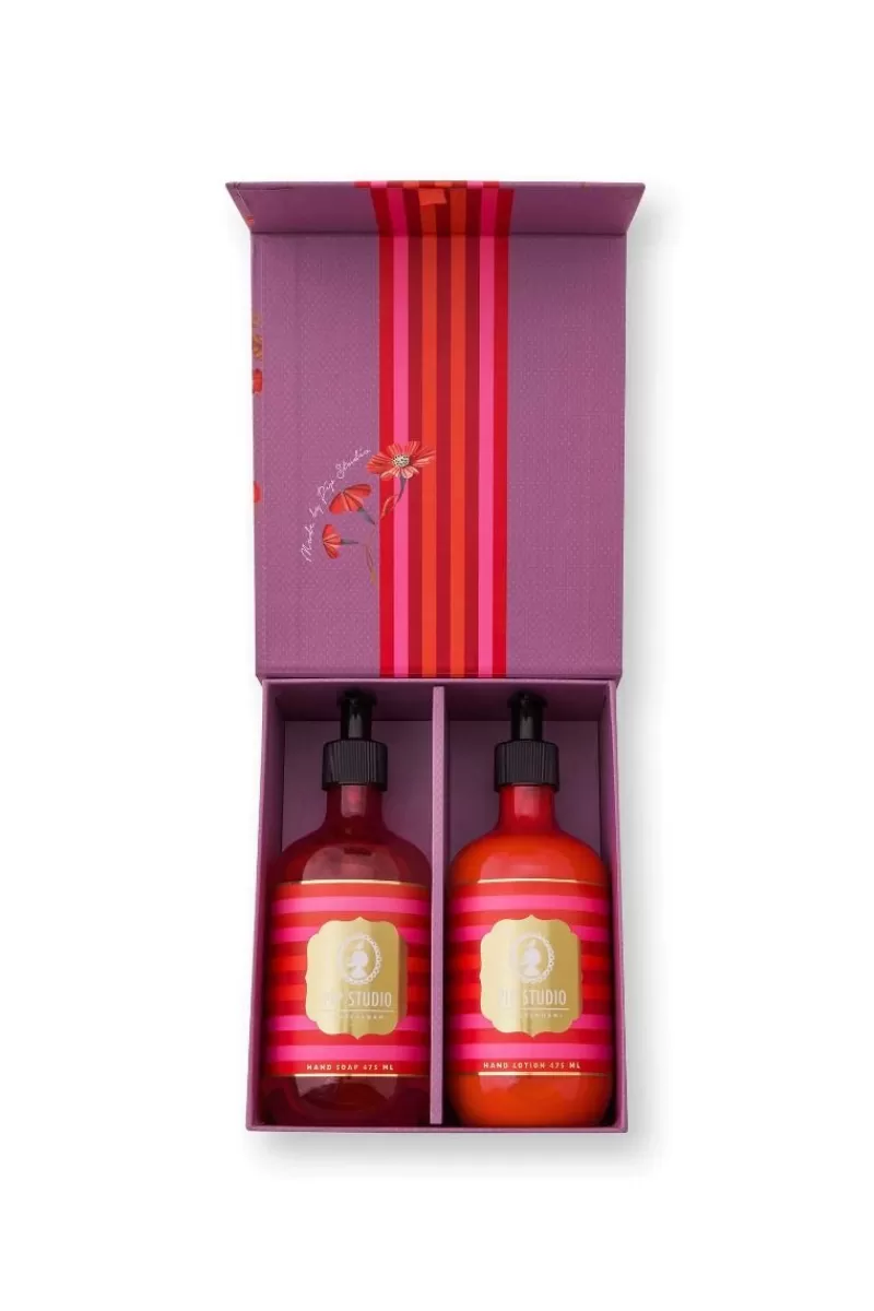 Pip Studio Coffret Cadeau Savon Pour Les Mains & Lotion De Soin Pour Les Mains Feuilles De Thé Au Jasmin 475Ml Shop