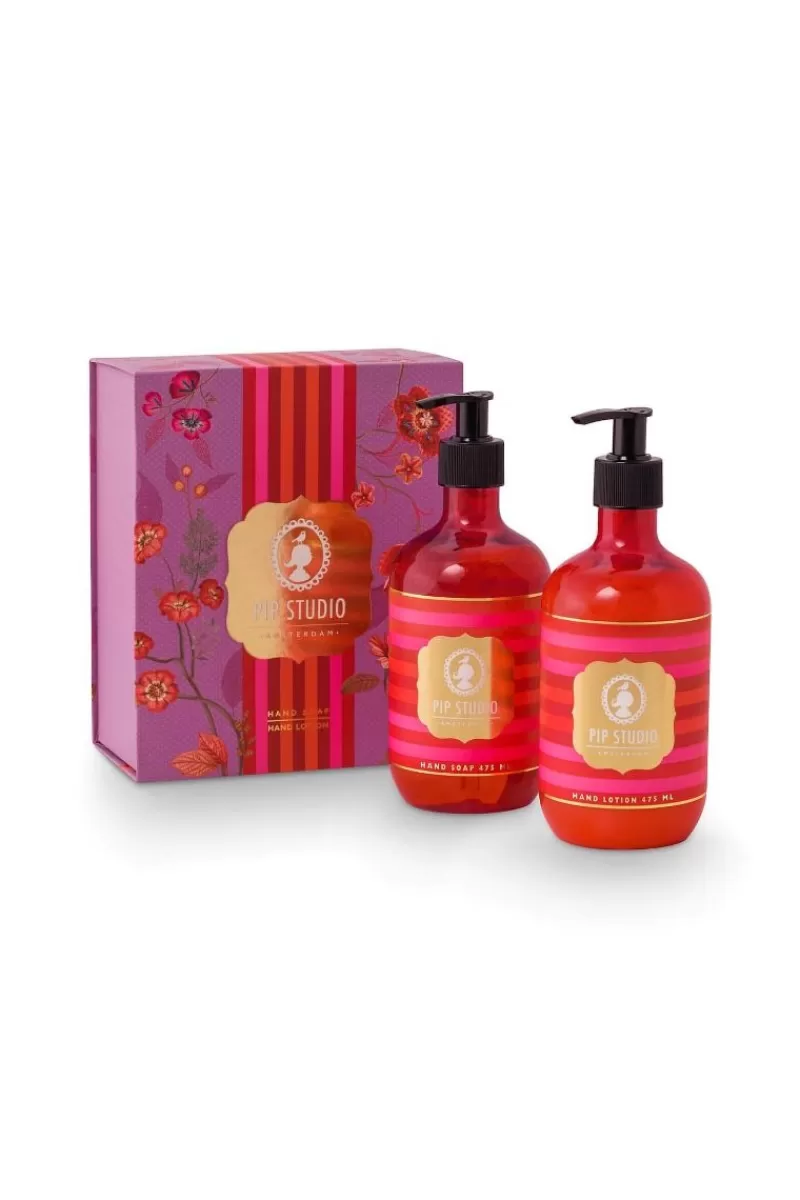 Pip Studio Coffret Cadeau Savon Pour Les Mains & Lotion De Soin Pour Les Mains Feuilles De Thé Au Jasmin 475Ml Shop