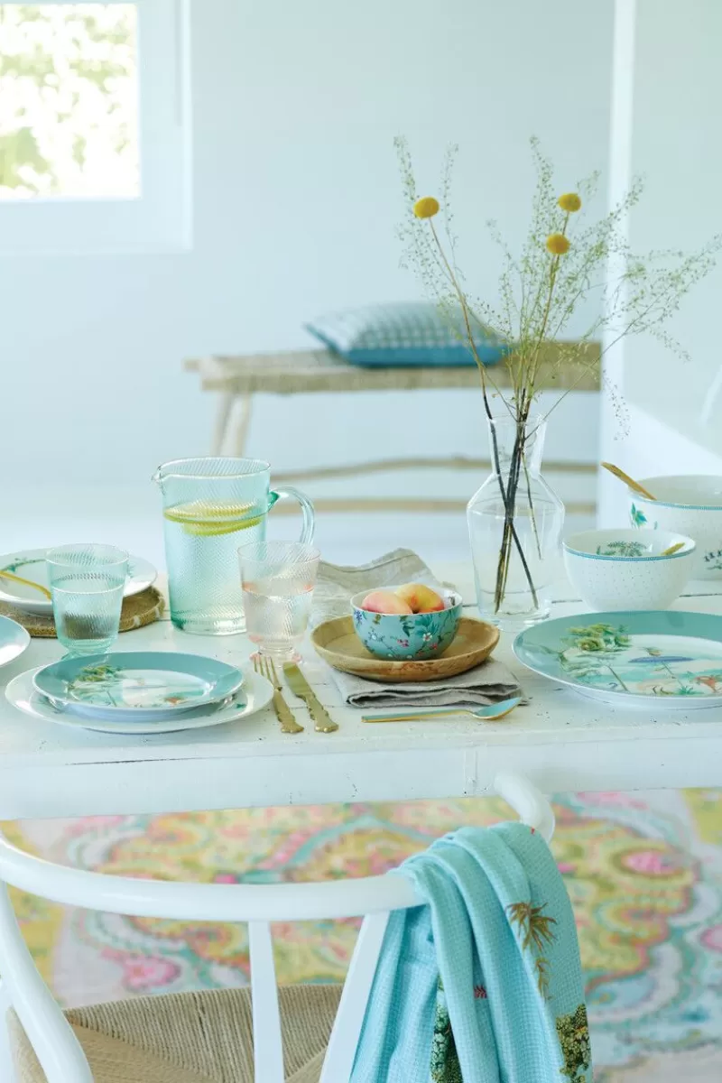 Pip Studio Cruche A Effet Torsade En Coloris Bleu Flash Sale