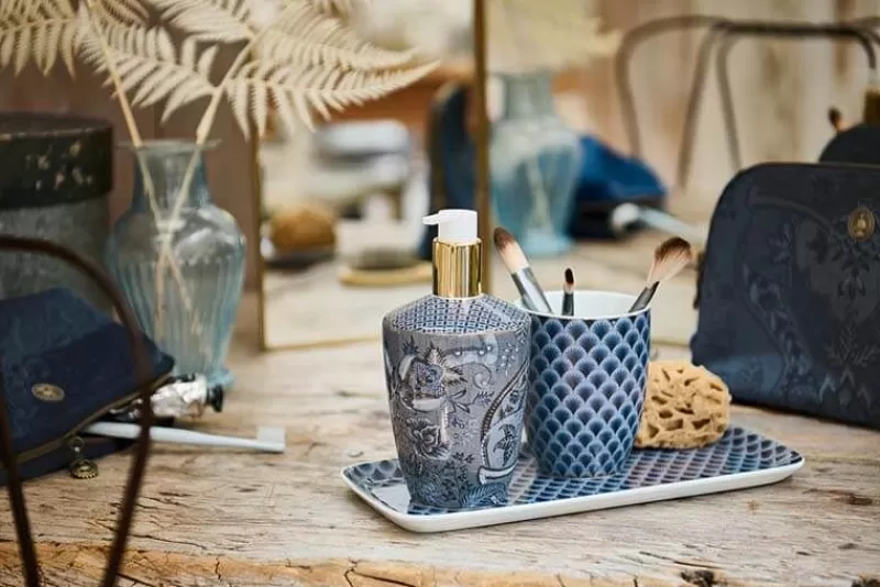 Pip Studio Distributeur De Savon Kyoto Festival En Coloris Bleu New
