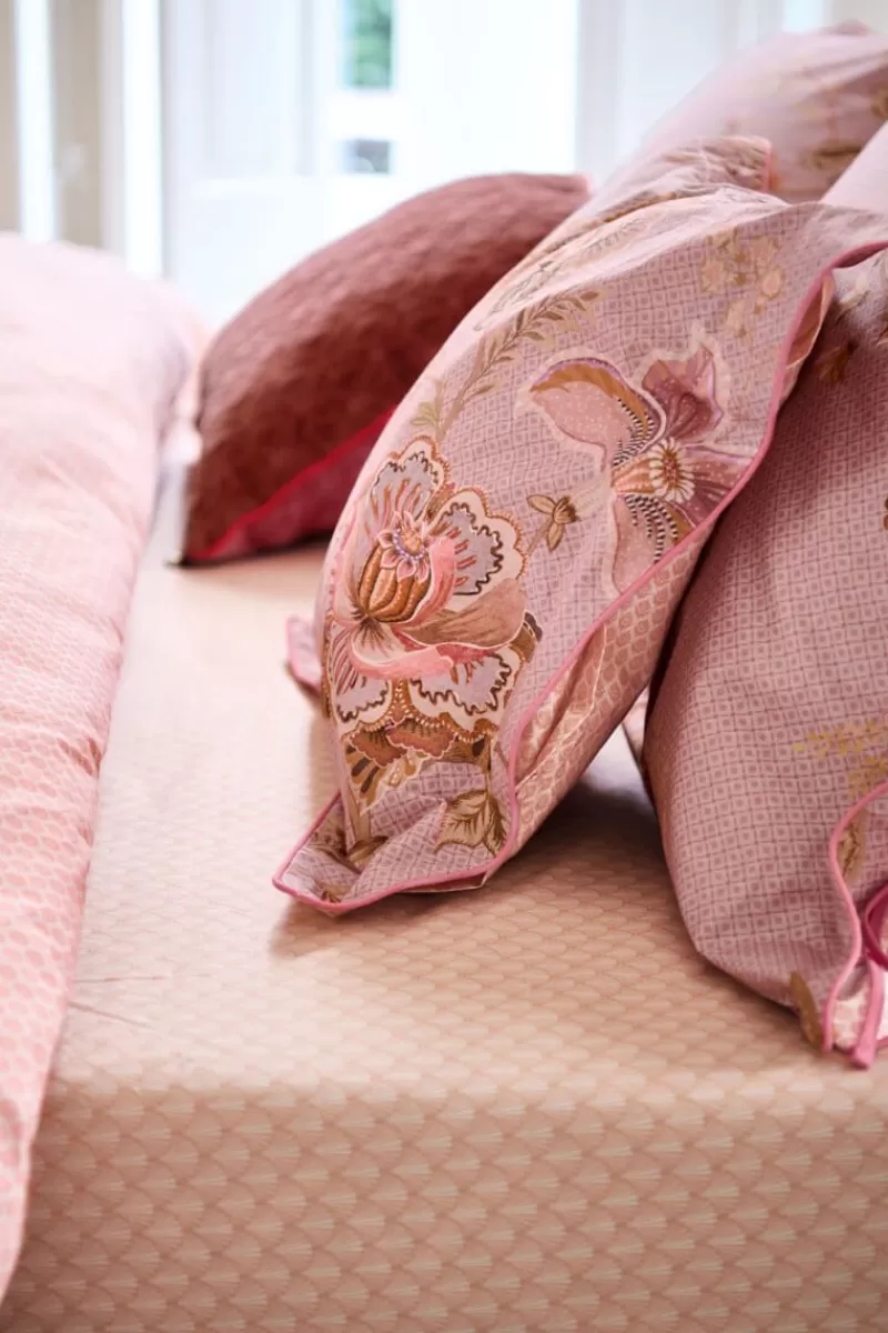 Pip Studio Drap-Housse Scala En Coloris Corail Online
