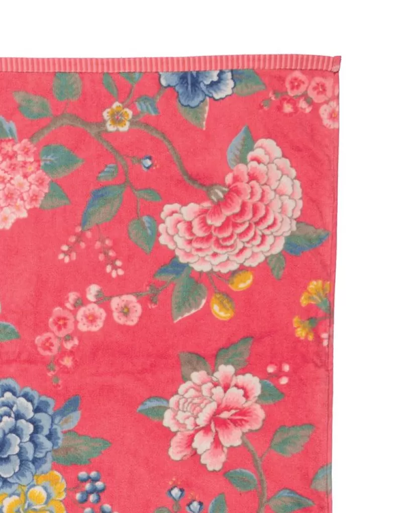Pip Studio Grande Serviette De Bain Good Evening En Coloris Corial 70 X 140 Cm Corail Cheap