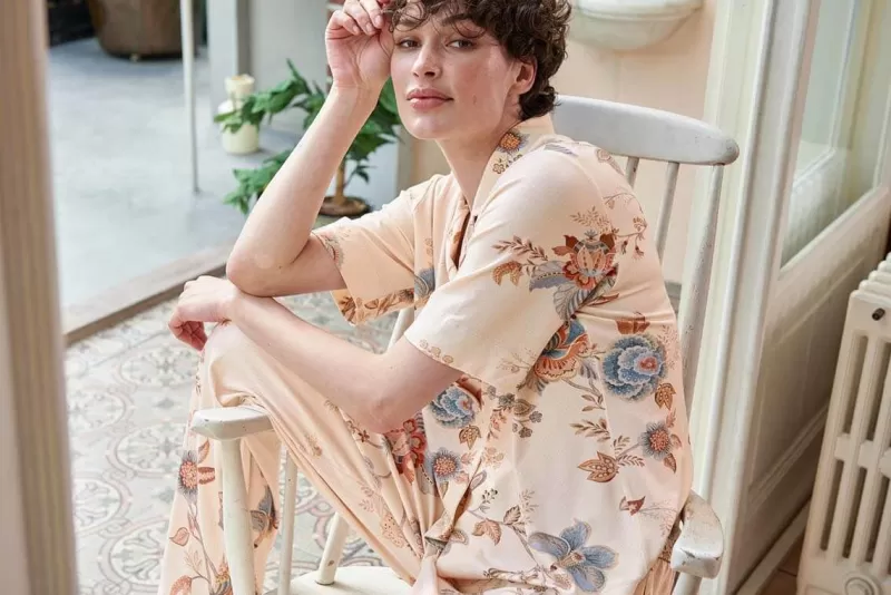 Pip Studio Haut A Manches Courtes Flora Cece Fiore En Coloris Blanc Cheap