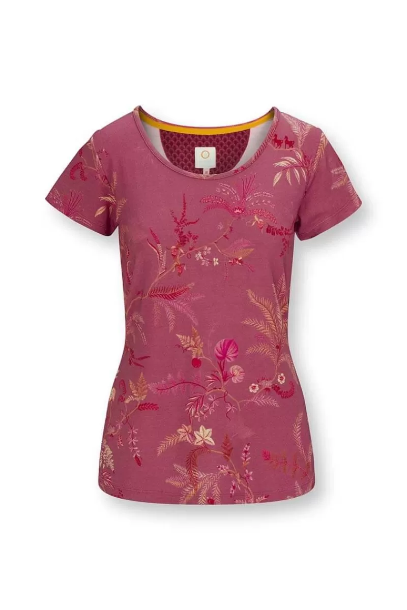 Pip Studio Haut A Manches Courtes Isola En Coloris Rose Best Sale