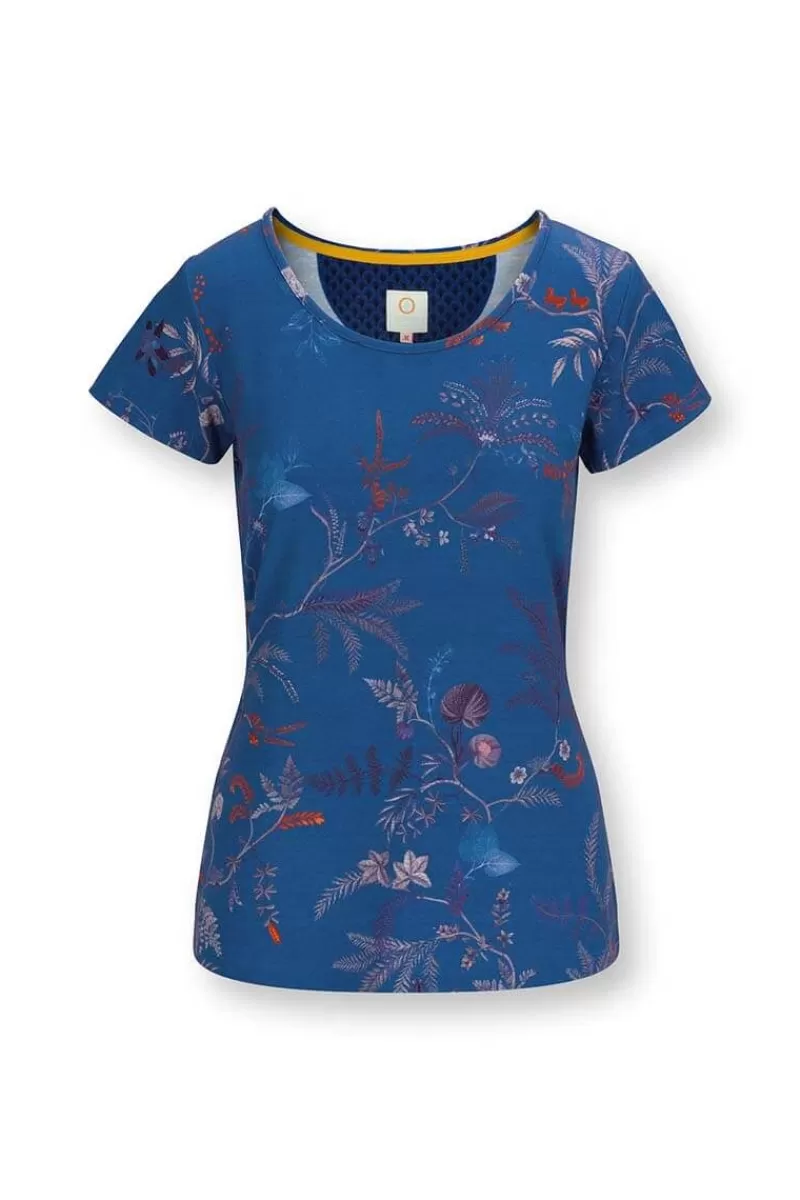 Pip Studio Haut A Manches Courtes Isola En Coloris Bleu Online