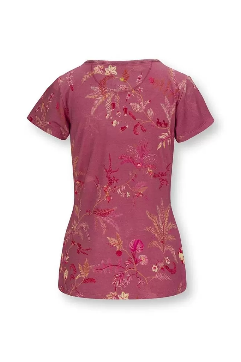 Pip Studio Haut A Manches Courtes Isola En Coloris Rose Best Sale