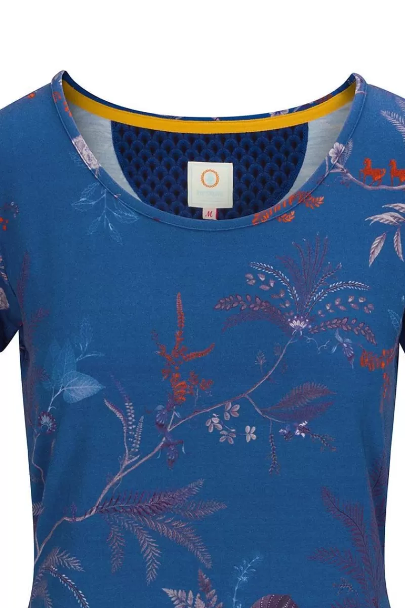 Pip Studio Haut A Manches Courtes Isola En Coloris Bleu Online