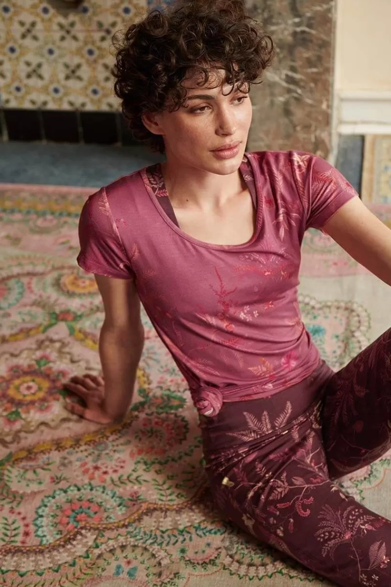 Pip Studio Haut A Manches Courtes Isola En Coloris Rose Best Sale