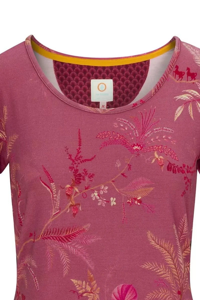 Pip Studio Haut A Manches Courtes Isola En Coloris Rose Best Sale