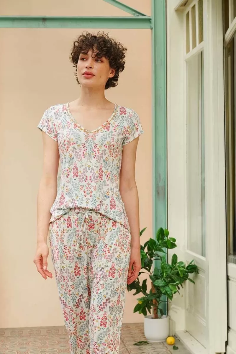 Pip Studio Haut A Manches Courtes Primavera En Coloris Blanc Flash Sale