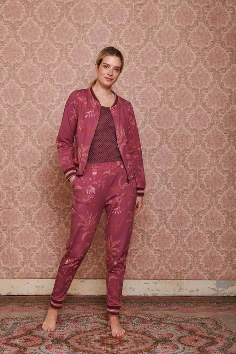 Pip Studio Haut A Manches Courtes Suki En Coloris Fonce Rouge Best Sale
