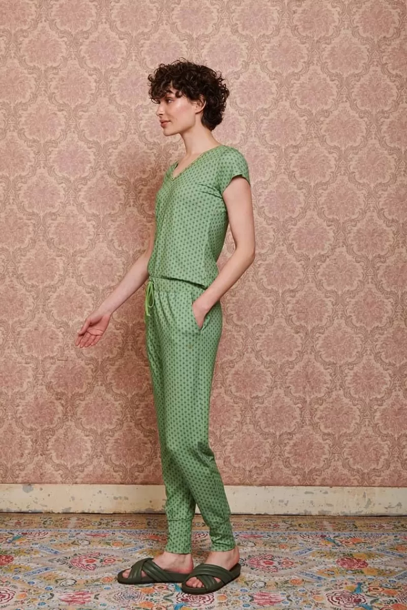 Pip Studio Haut A Manches Courtes Tegola En Coloris Vert Clearance