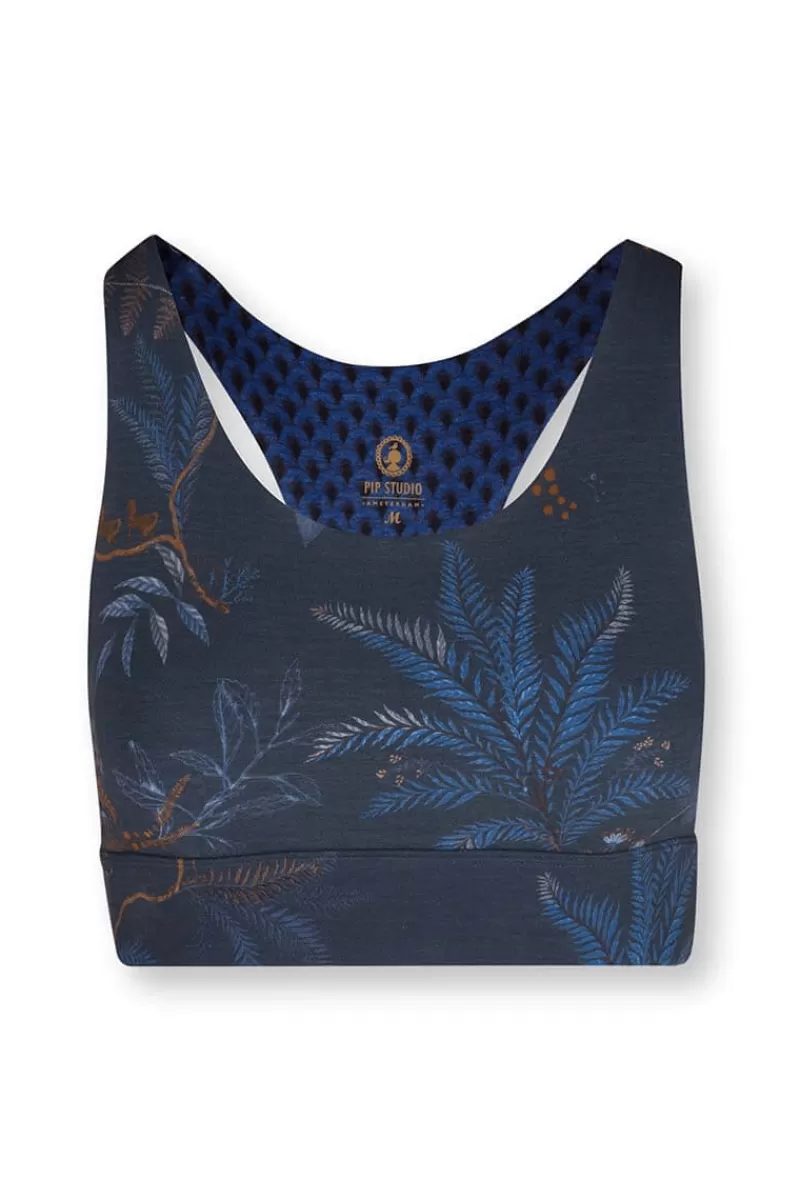 Pip Studio Haut De Sport Isola En Coloris Fonce Bleu Clearance