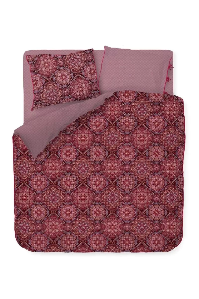 Pip Studio Housse De Couette Il Mosaico En Coloris Rouge Best
