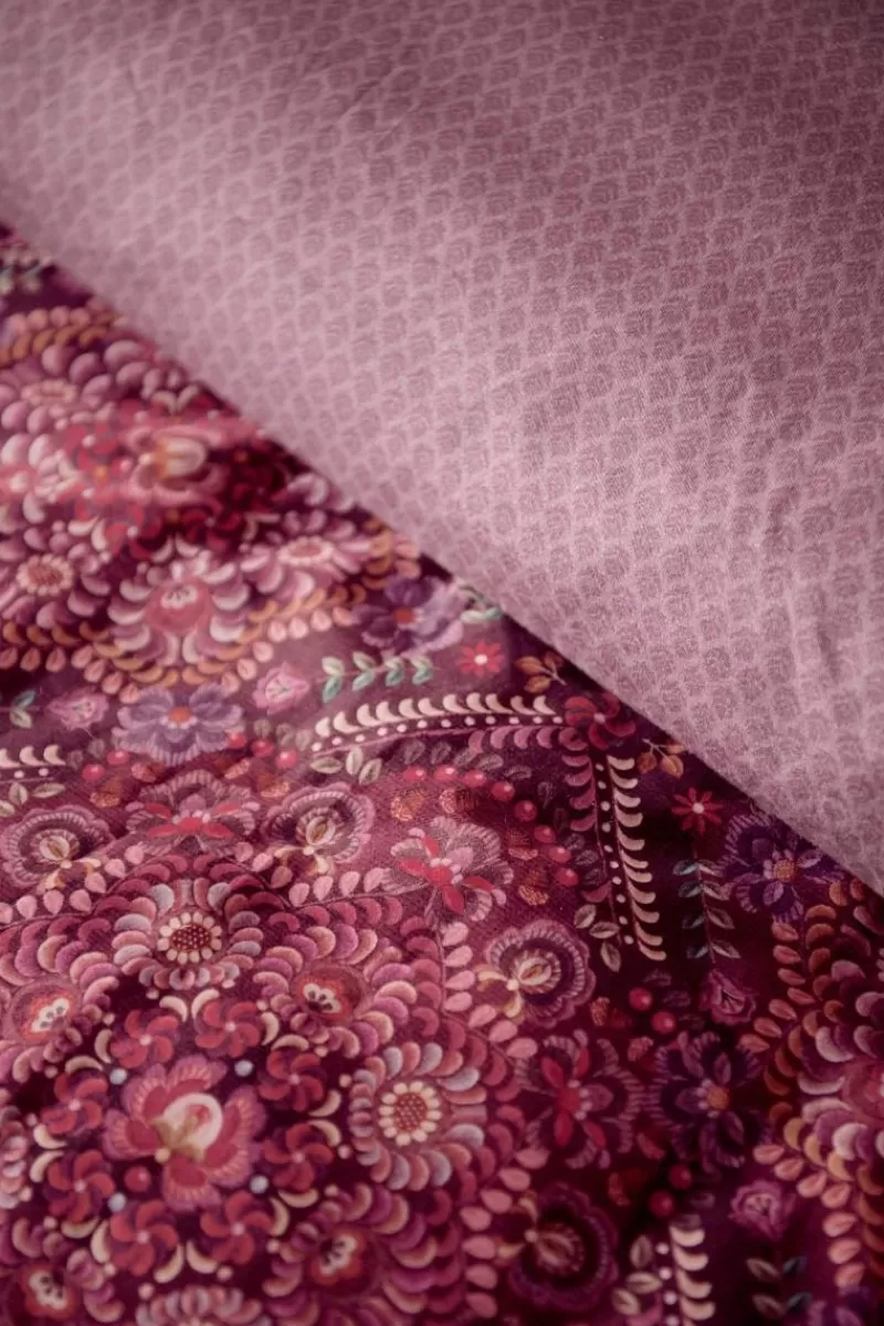 Pip Studio Housse De Couette Il Mosaico En Coloris Rouge Best