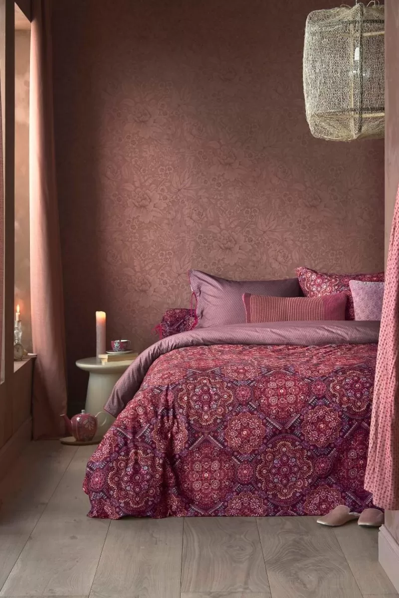 Pip Studio Housse De Couette Il Mosaico En Coloris Rouge Best
