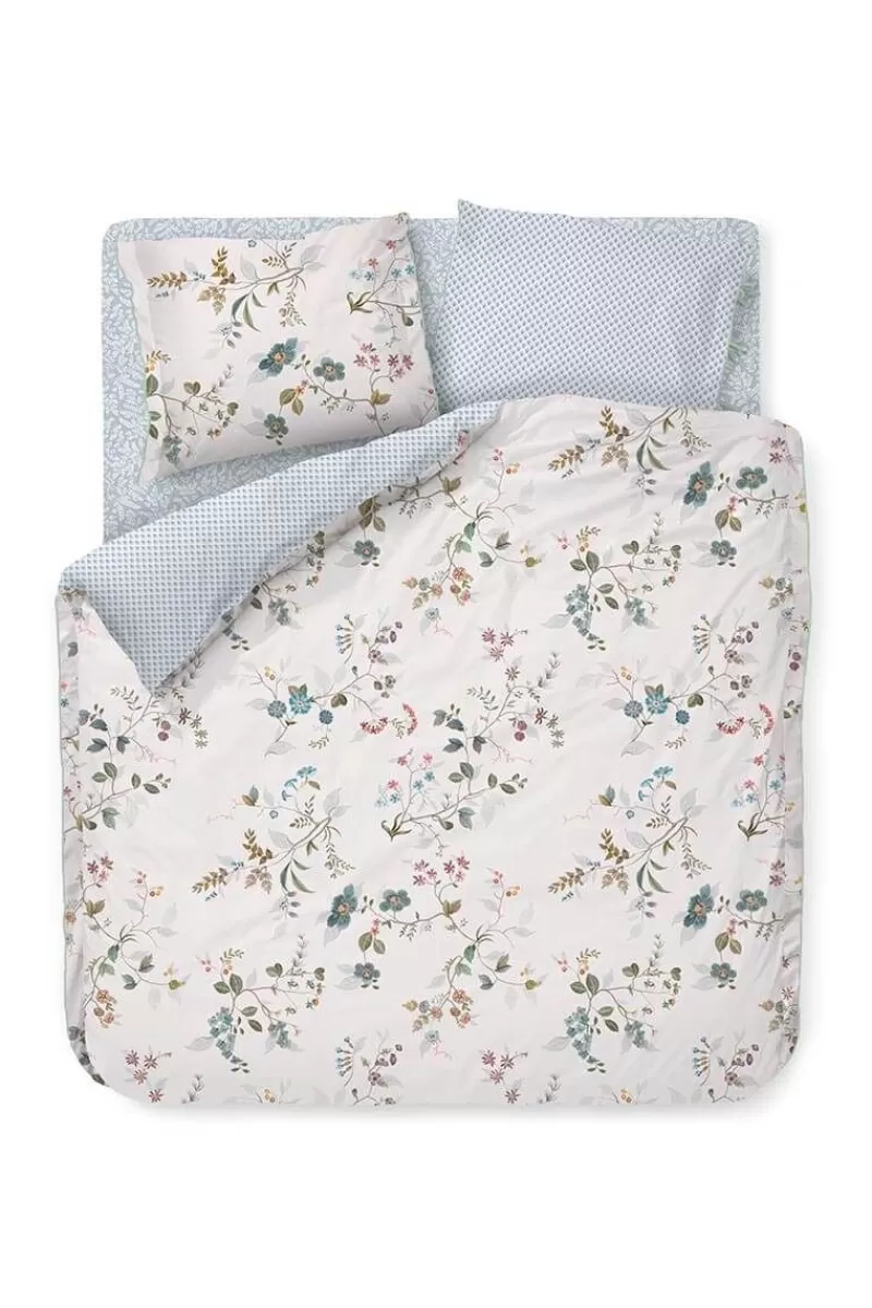 Pip Studio Housse De Couette Kawai Flower En Coloris Blanc Cheap