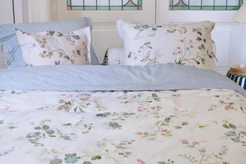 Pip Studio Housse De Couette Kawai Flower En Coloris Blanc Cheap