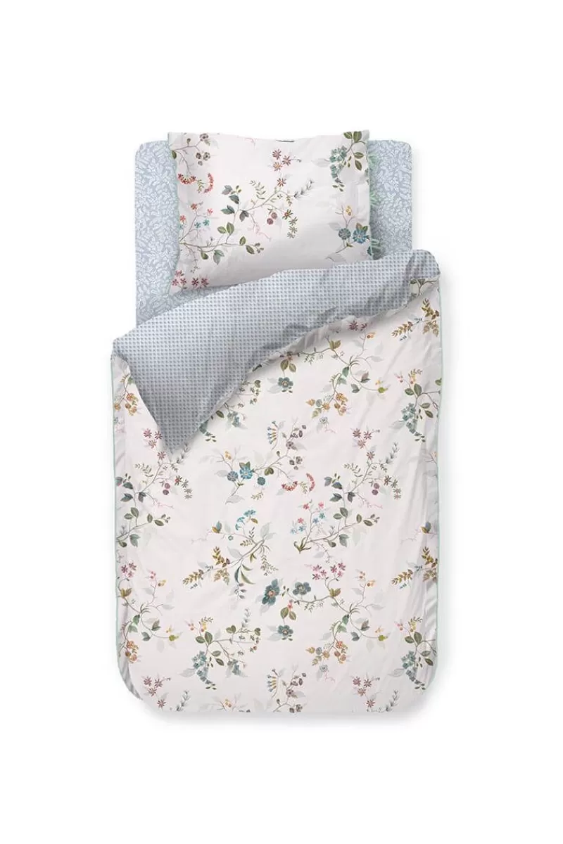 Pip Studio Housse De Couette Kawai Flower En Coloris Blanc Cheap
