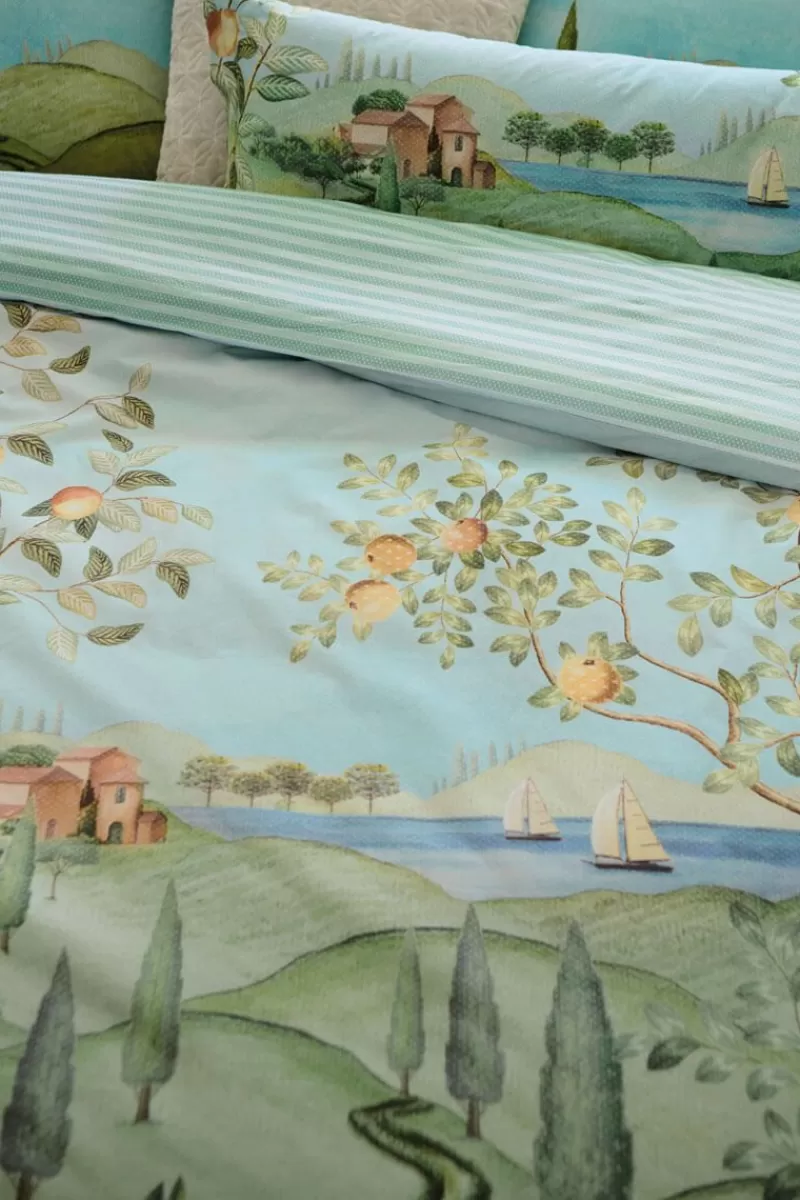Pip Studio Housse De Couette La Campagna En Coloris Vert Outlet