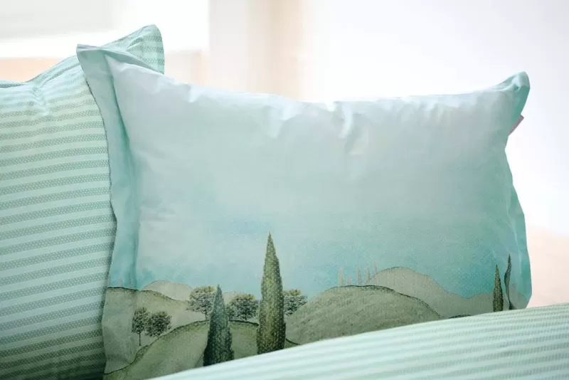 Pip Studio Housse De Couette La Campagna En Coloris Vert Outlet