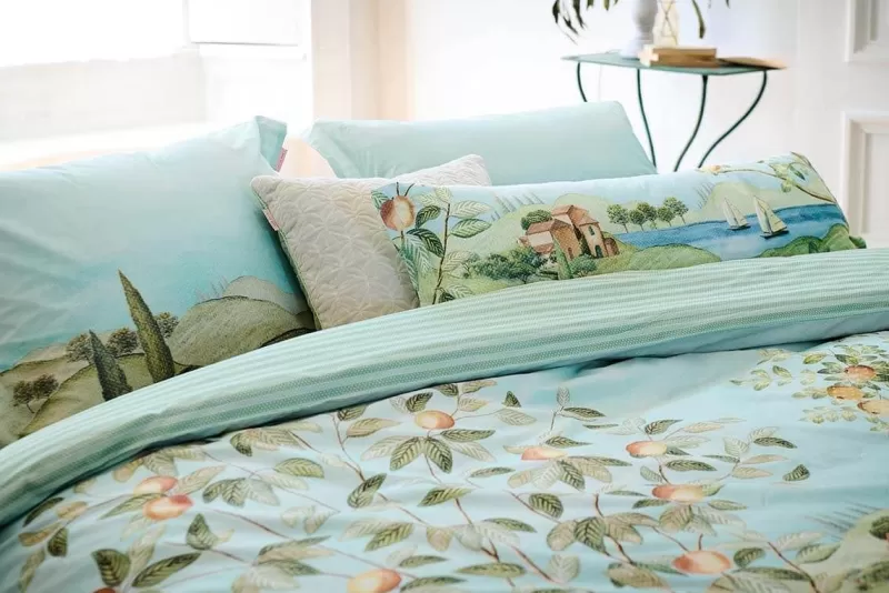 Pip Studio Housse De Couette La Campagna En Coloris Vert Outlet