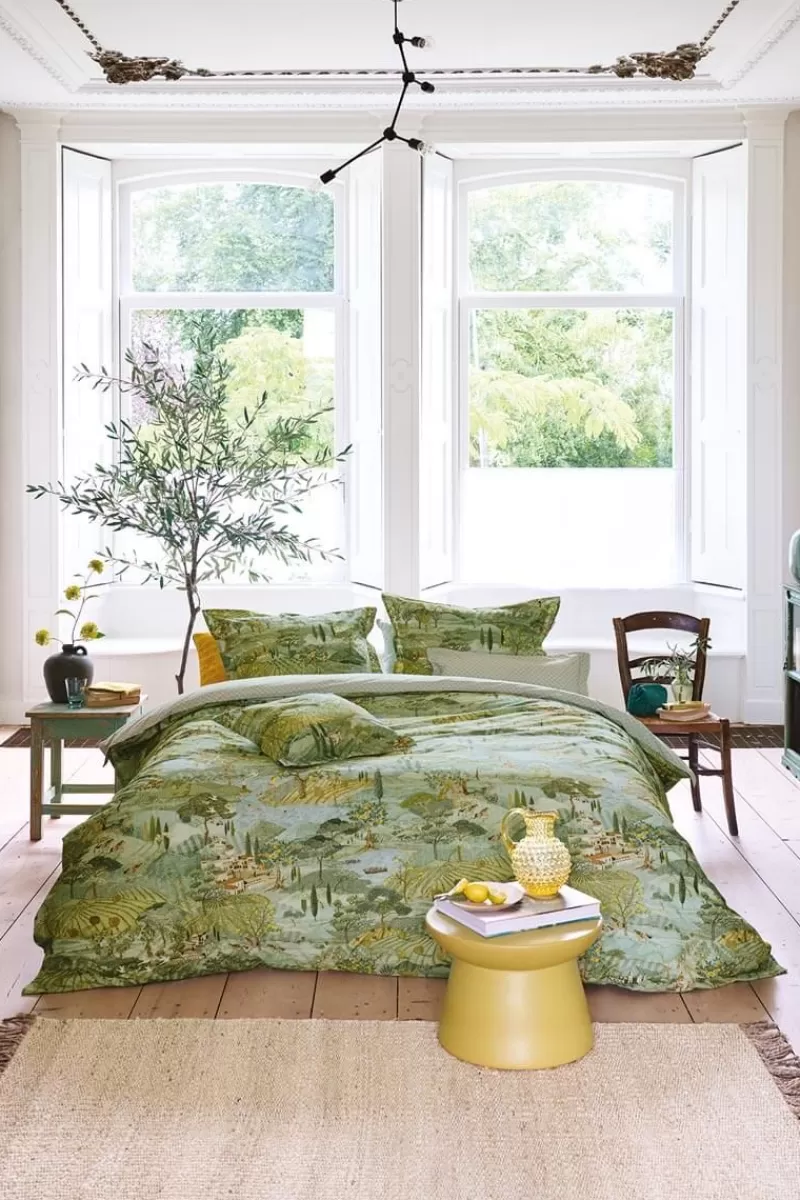 Pip Studio Housse De Couette Toscana En Coloris Vert Cheap